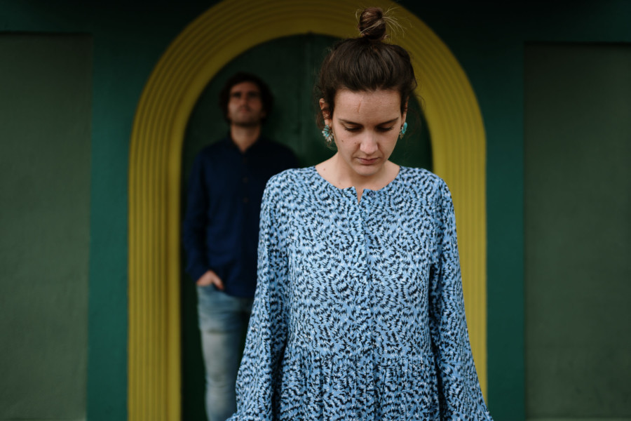NOVIOS EN SU PREBODA EN DONOSTI SAN SEBASTÍAN