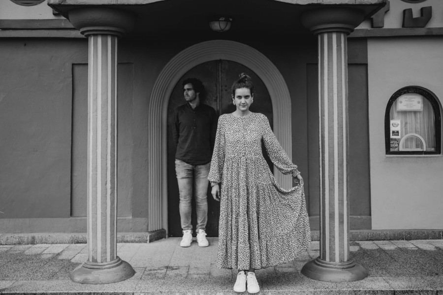 NOVIOS EN SU PREBODA EN DONOSTI SAN SEBASTÍAN