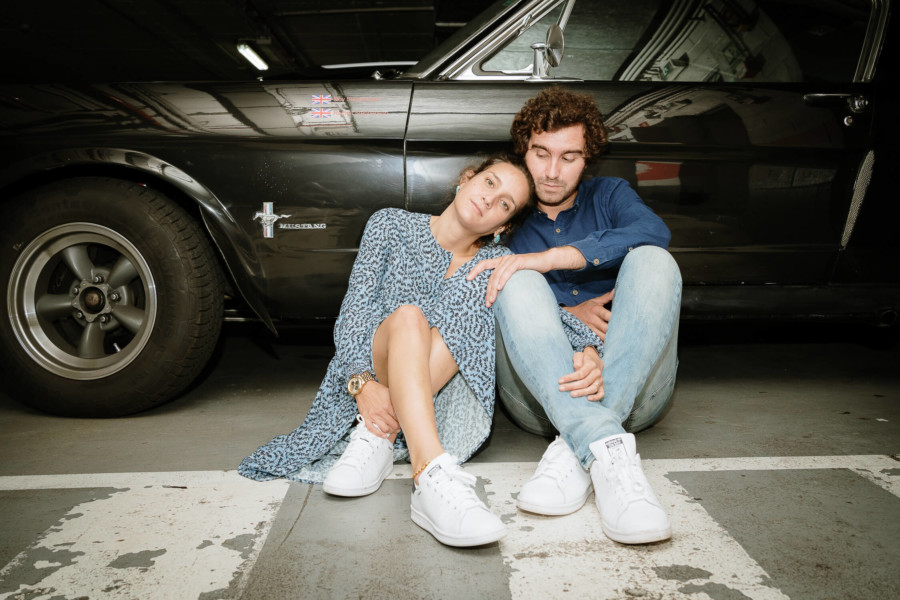 NOVIOS EN SU PREBODA EN DONOSTI SAN SEBASTÍAN