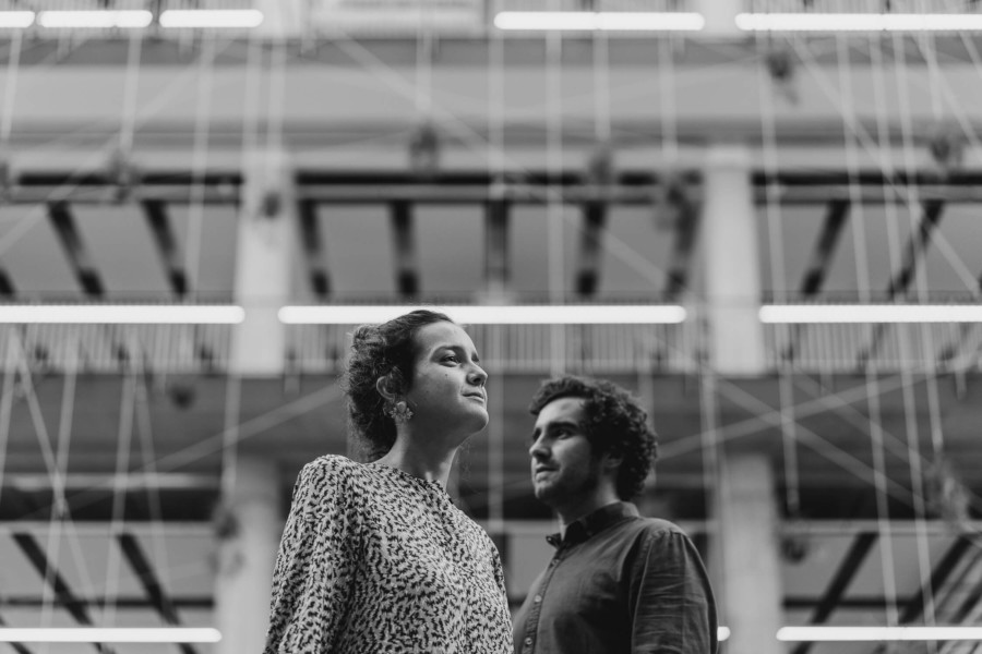 NOVIOS EN SU PREBODA EN DONOSTI SAN SEBASTÍAN