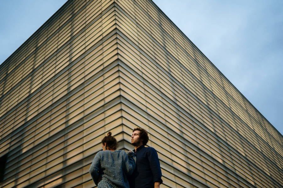 NOVIOS EN SU PREBODA EN DONOSTI SAN SEBASTÍAN