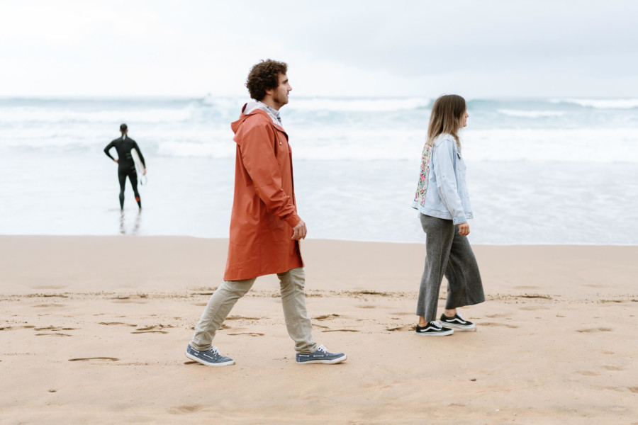 NOVIOS EN SU PREBODA EN DONOSTI SAN SEBASTÍAN