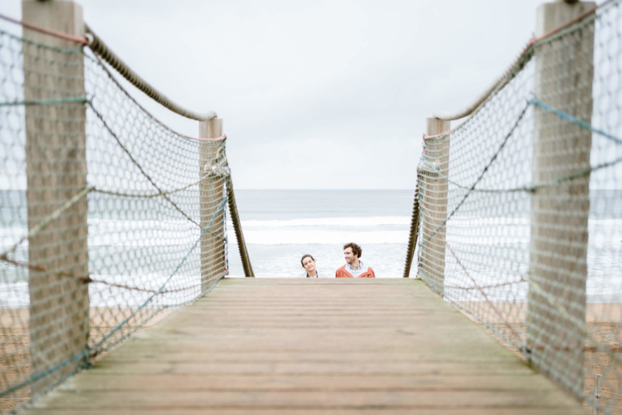 NOVIOS EN SU PREBODA EN DONOSTI SAN SEBASTÍAN