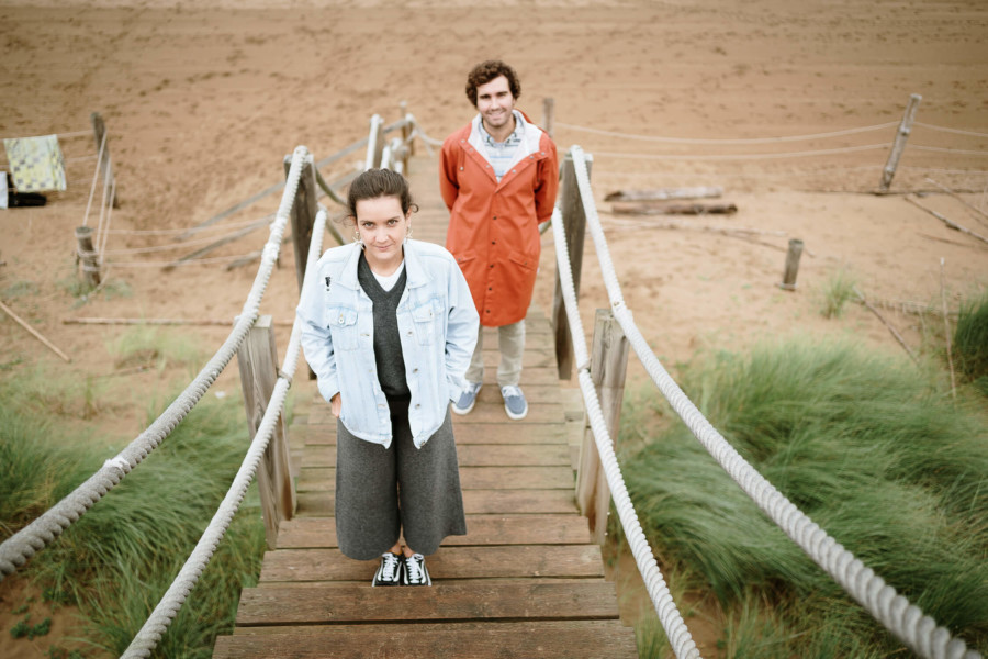 NOVIOS EN SU PREBODA EN DONOSTI SAN SEBASTÍAN