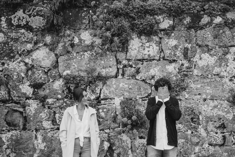 NOVIOS EN SU PREBODA EN DONOSTI SAN SEBASTÍAN