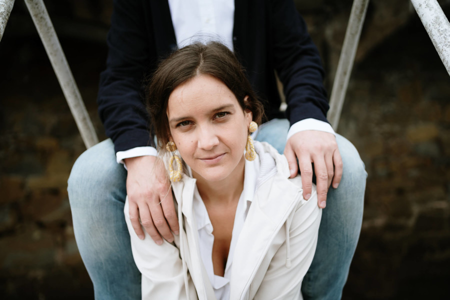NOVIA EN SU PREBODA EN DONOSTI SAN SEBASTÍAN
